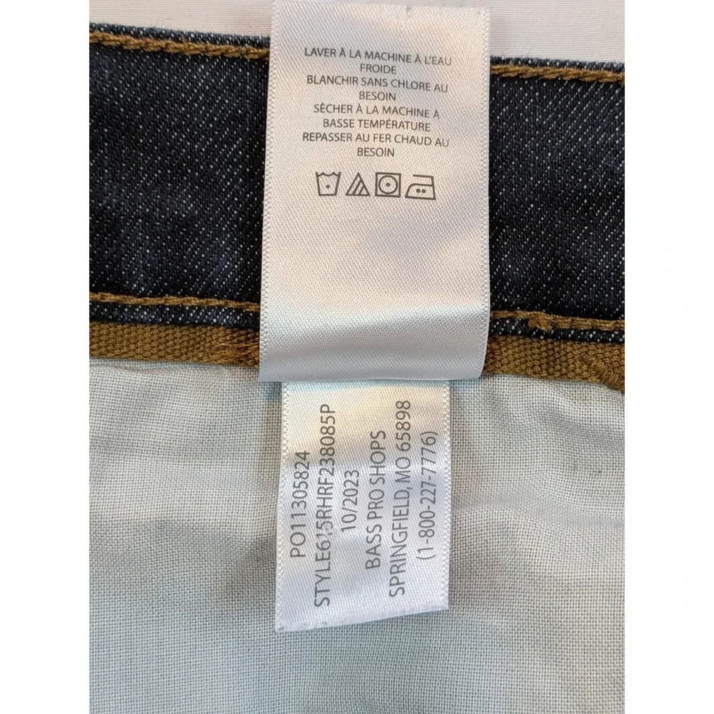 Redhead Ranch Ranch Fit Boot Cut Jeans 35x34 Dark Indigo Stretch